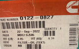 Close-up Onan 0122-087 Oil Filter – OEM Replacement for Onan DKC, DKD, and DKG Diesel Generators