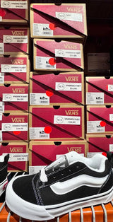 Vans Knu Skool Junior Black/True White – VN000D2T6BT