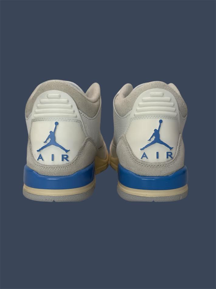 Youth Nike Air Jordan 3 Retro GS Summit White Hydrogen Blue 6Y | DM0967-101