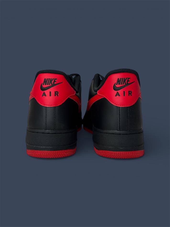 Nike Air Force 1 ’07 Black University Red FJ4146-002