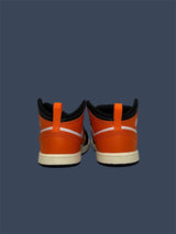 Toddler Jordan 1 Mid Starfish Black White DQ8425-801