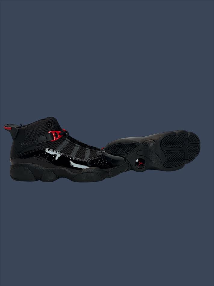 Youth Jordan 6 Rings Black Fire Red PS 323432-026
