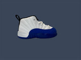 Kids Nike Jordan 12 Retro TD White Black Game Royal Size 7c | 850000-140
