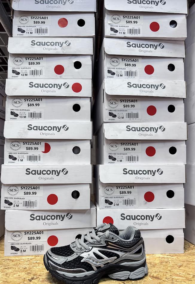 Saucony Omni 9 KDZ Kids Silver/Black – SY225A01