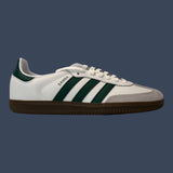 Adidas Samba OG J White/Green/Gum – JQ2843