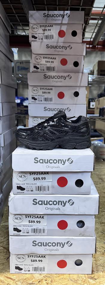 Saucony Omni 9 KDZ Kids Triple Black – SYF25AAK