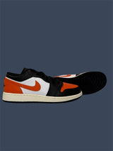 Youth Air Jordan 1 Low Black Starfish GS 553560-061