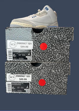 Youth Nike Air Jordan 3 Retro GS Summit White Hydrogen Blue 6Y | DM0967-101