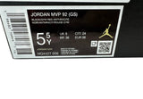 Nike Youth Jordan MVP 92 Black Red Size 5.5Y HQ4427-006
