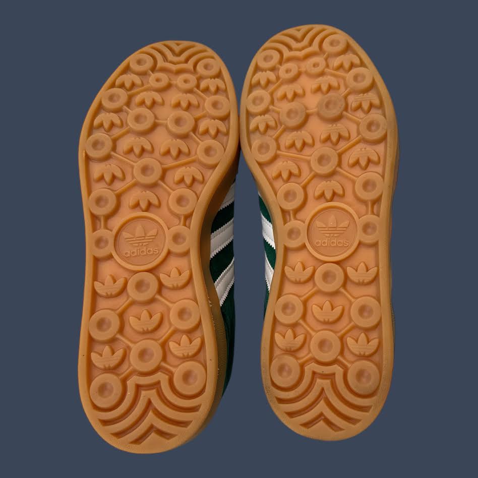 Adidas Gazelle Indoor J Green/White/Gum – JS3800