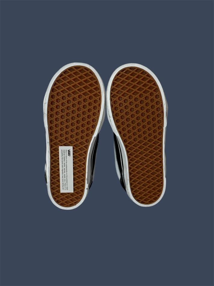 Vans Knu Skool Elastic Lace Kids Black/True White – VN000D0K6BT