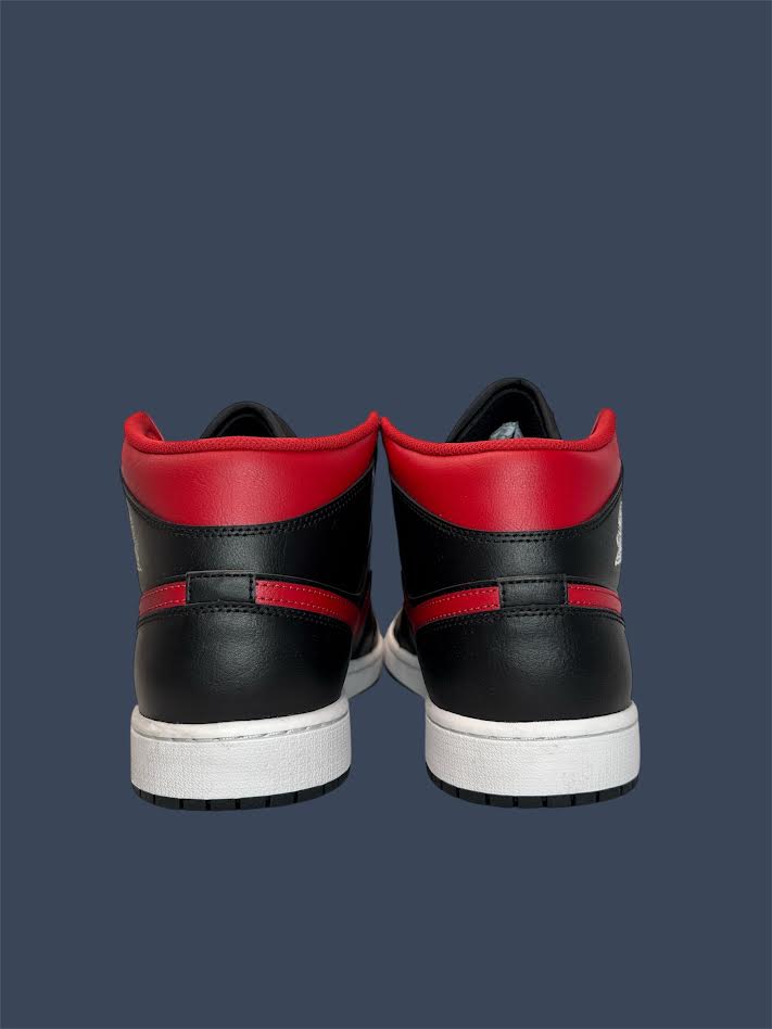 Air Jordan 1 Mid Black Varsity Red Summit White DQ8426-067