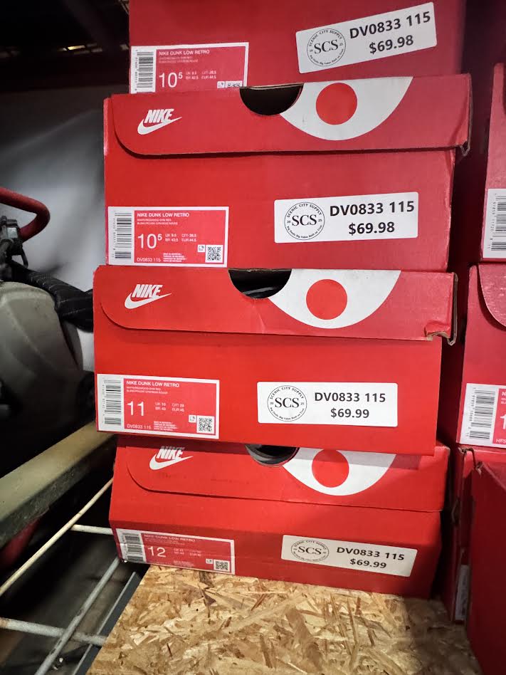 Nike Dunk Low Retro White Redwood Gym Red DV0833-115