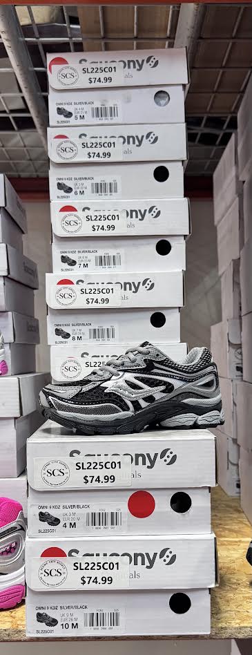 Saucony Omni 9 KDZ Kids Silver/Black – SL225C01