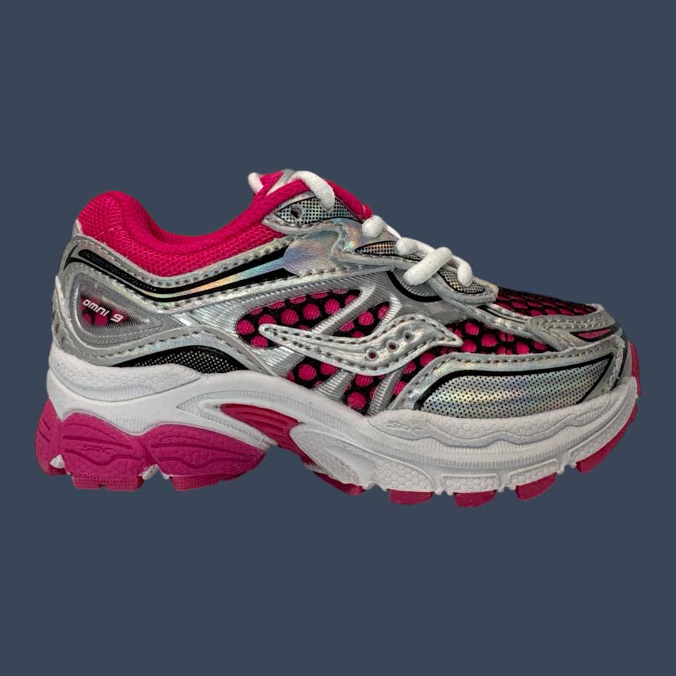Saucony Omni 9 KDZ Kids Fuchsia/Iridescent – SL268187