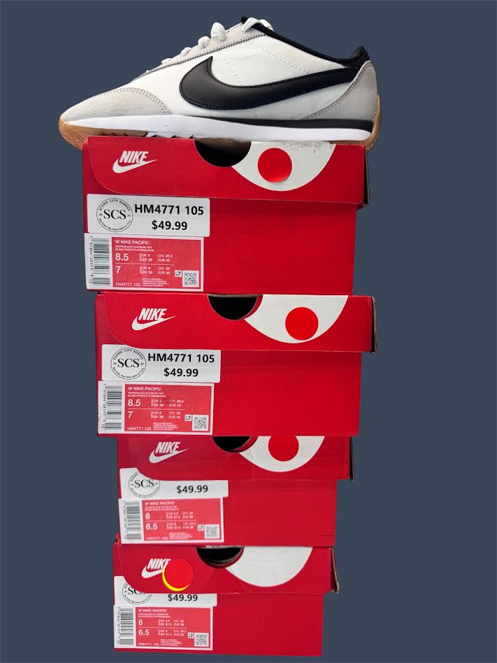 Women’s Nike Pacific White/Black-Platinum Tint HM4771-105 Lifestyle Sneakers