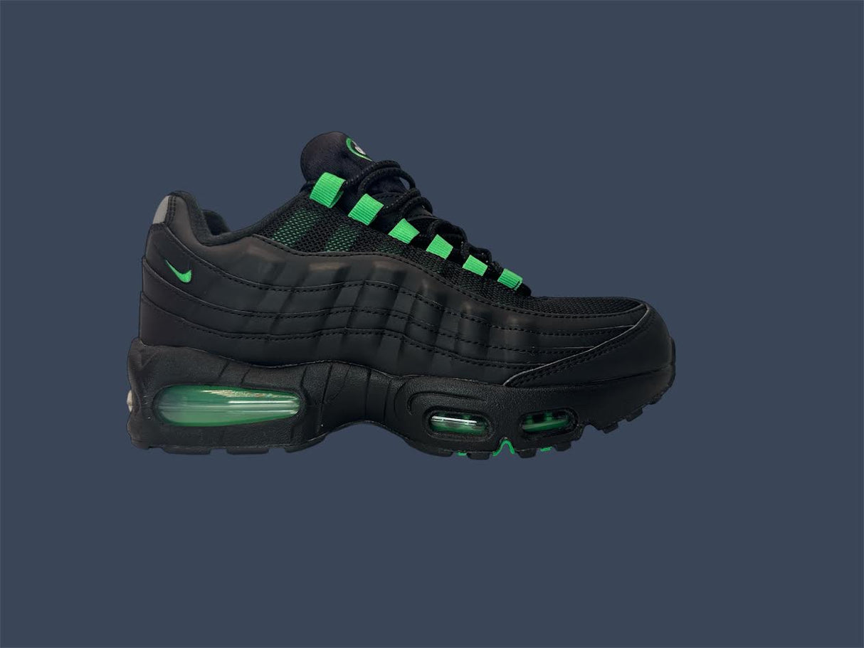 Youth Nike Air Max 95 BB LTR GS Black Green II4130-009