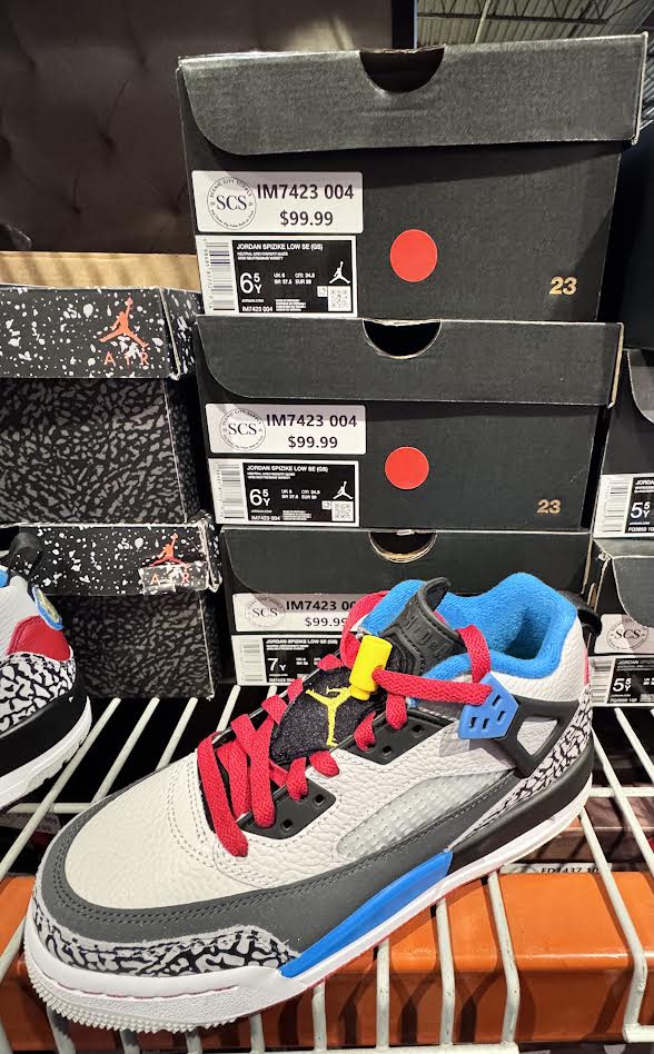 Youth Nike Jordan Spizike Low SE (GS) Neutral Grey/Anthracite-Maze IM7423-004