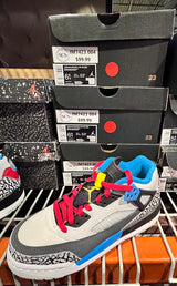 Youth Nike Jordan Spizike Low SE (GS) Neutral Grey/Anthracite-Maze IM7423-004