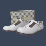 Footmates Children’s White Dress Shoes Size 12y – Style 2530