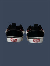 Youth Vans Knu Skool Flame Black/Red VN000EB9Y09