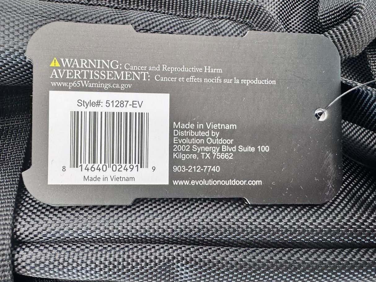 Evolution Tactical Range Bag 51287-EV