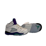 Toddler Air Jordan 5 Retro OG White Grape Ice Size 6C