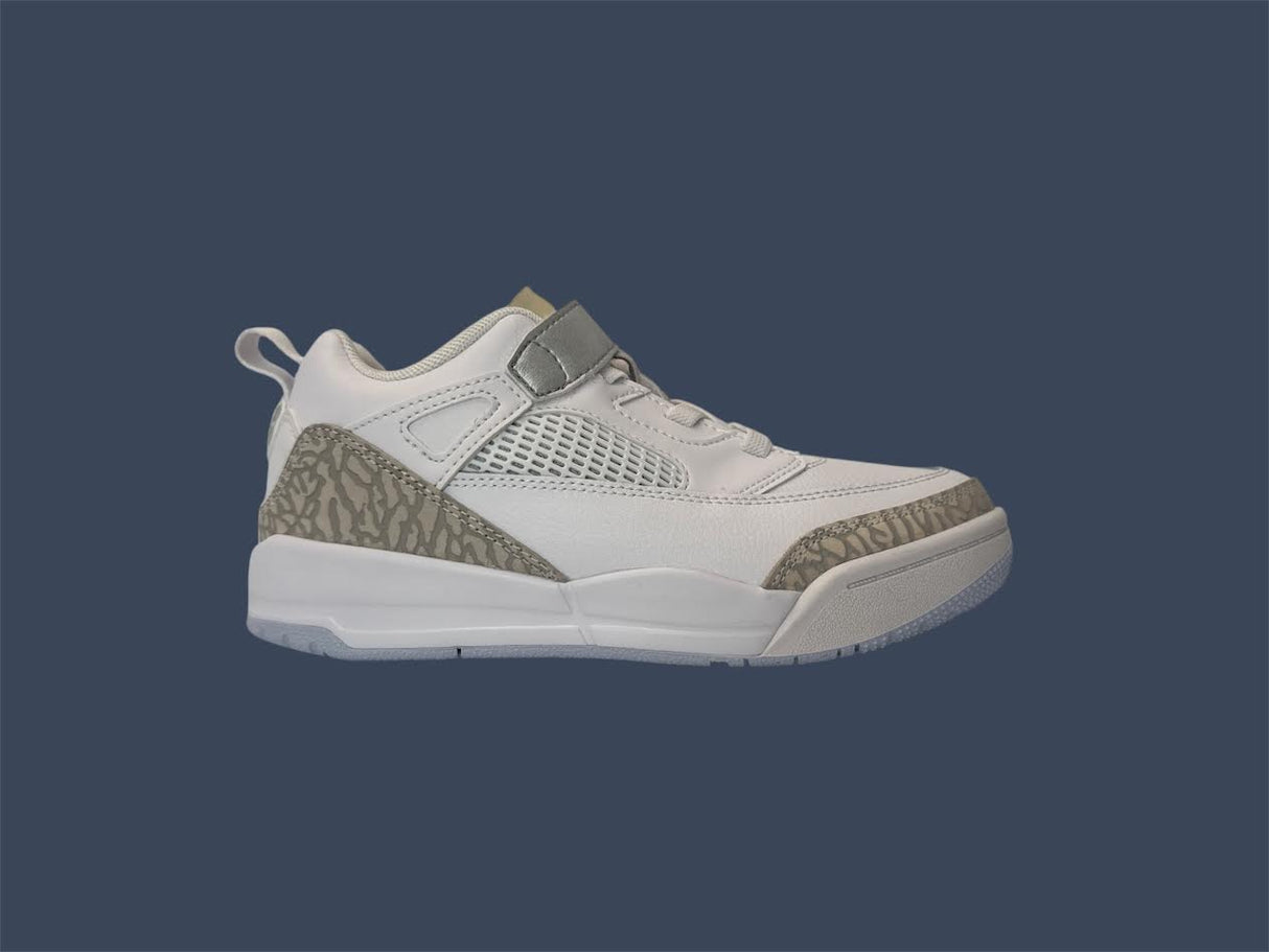 Youth Nike Jordan Spizike Low (PS) White/Neutral Grey FQ3951-103 Preschool Sneakers