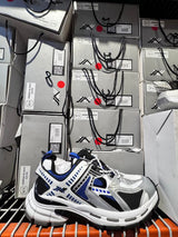 Men’s Javi Emerge Blue/White Casual Chunky Sneakers
