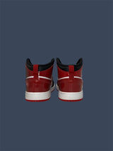 Kids Jordan 1 Mid SE Black Varsity Red PS HV4444-006