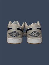 Nike Air Jordan 1 Low White/Midnight Navy 553558-146 Men’s Sneakers