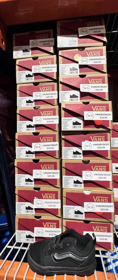 Vans Knu Skool Elastic Lace Kids – Triple Black Suede/Canvas – VN000EFBGDY
