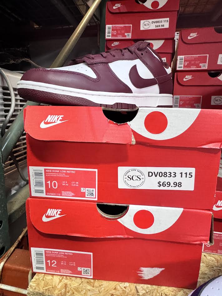 Nike Dunk Low Retro White Redwood Gym Red DV0833-115