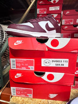 Nike Dunk Low Retro White Redwood Gym Red DV0833-115