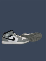 Youth Air Jordan 1 Mid PS Light Smoke Grey 640734-078