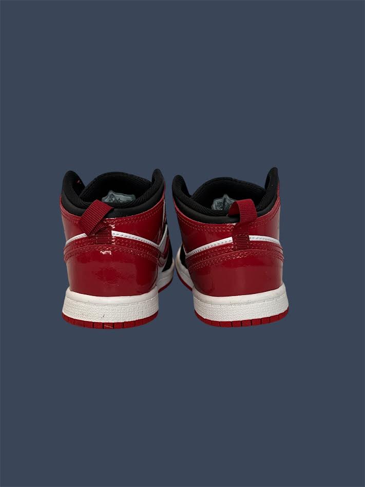 Toddler Jordan 1 Mid SE Black Varsity Red HV4729-006