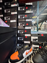 Youth Air Jordan 1 Low Black Starfish GS 553560-061