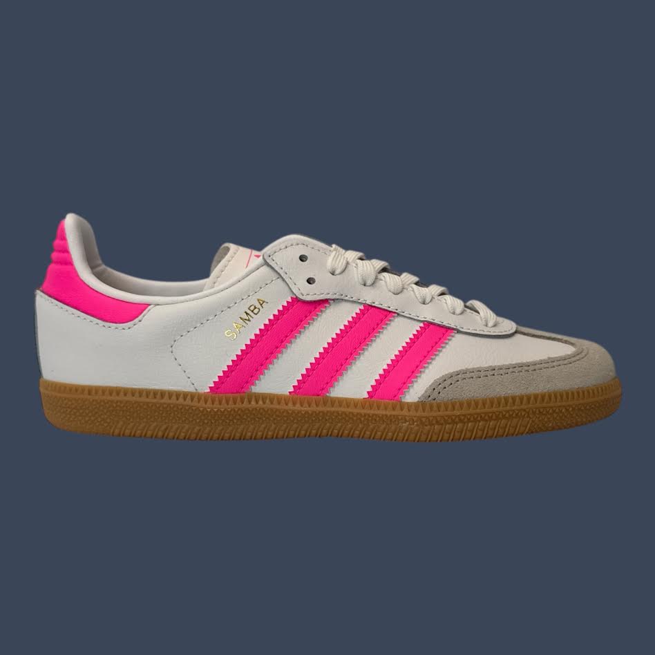 Adidas Samba OG C White/Lucid Pink/Gum – JQ2827