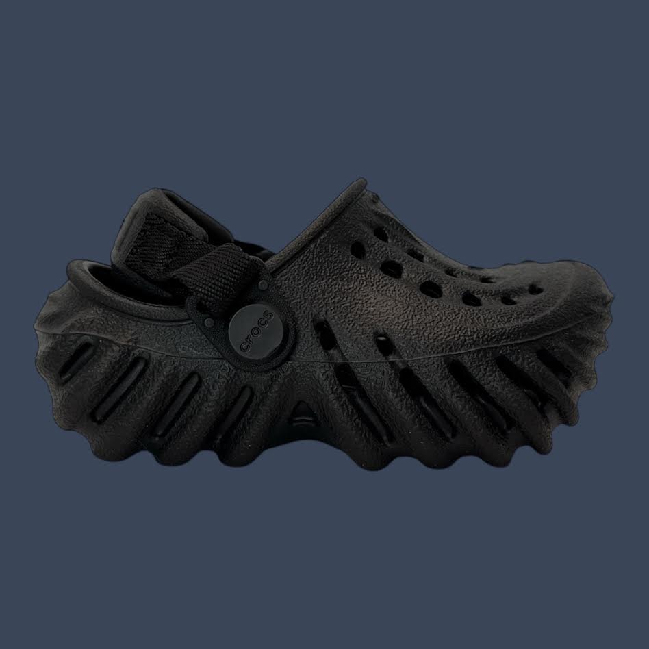 Kids Crocs Echo Clog T Black – 208191-001