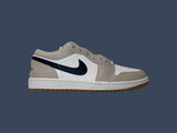 Nike Air Jordan 1 Low White/Midnight Navy 553558-146 Men’s Sneakers