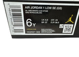 Nike Youth Air Jordan 1 Low SE Oil Grey Size 6Y HQ2021-005