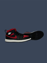 Kids Jordan 1 Mid PS Black Varsity Red Size 13c DQ8424-067