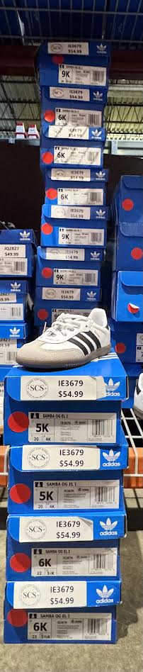 Adidas Samba OG EL I White/Black/Gum – IE3679
