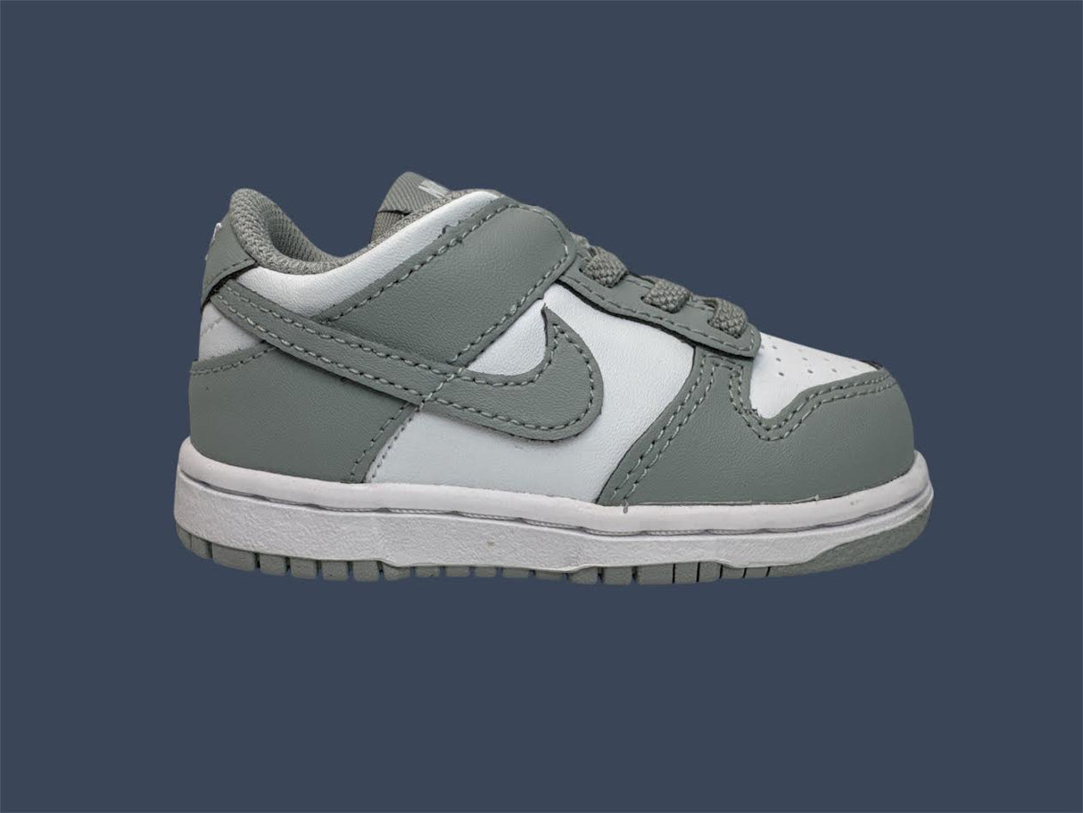 Children’s Nike Dunk Low TDE White Light Smoke Grey FB9107-123