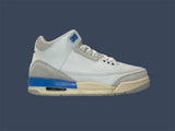 Youth Nike Air Jordan 3 Retro GS Summit White Hydrogen Blue 6Y | DM0967-101