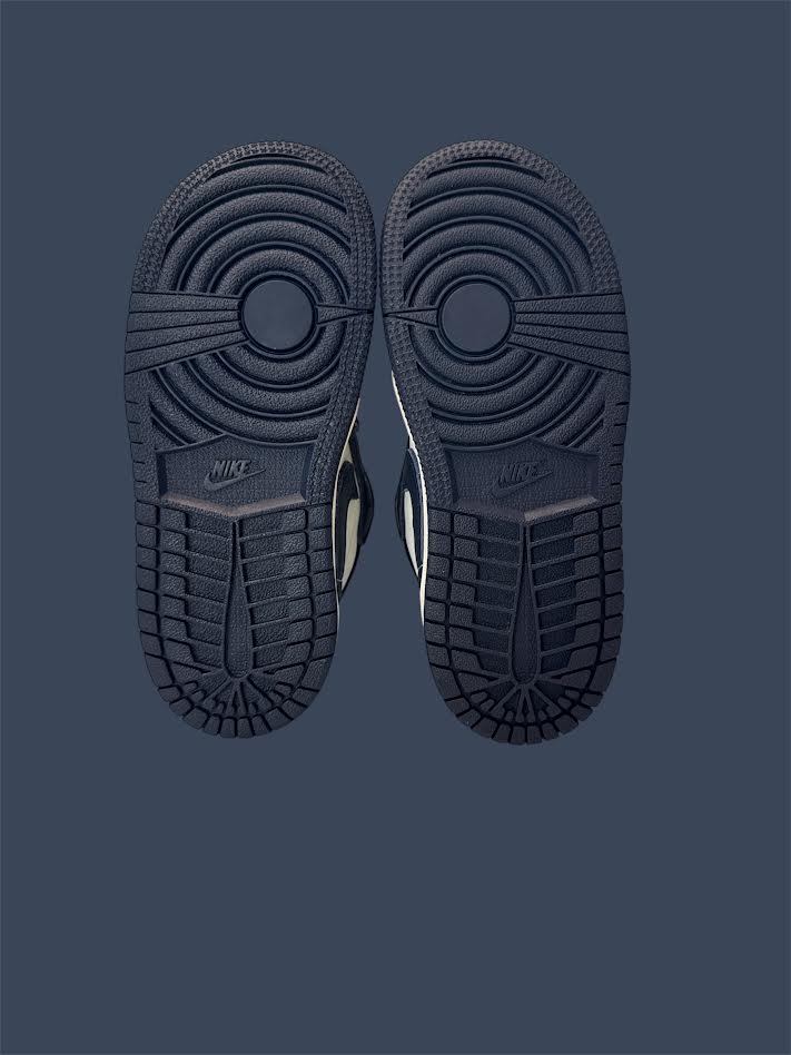 Kids Nike Jordan 1 Retro Low OG TD Obsidian University Blue FQ5435-400