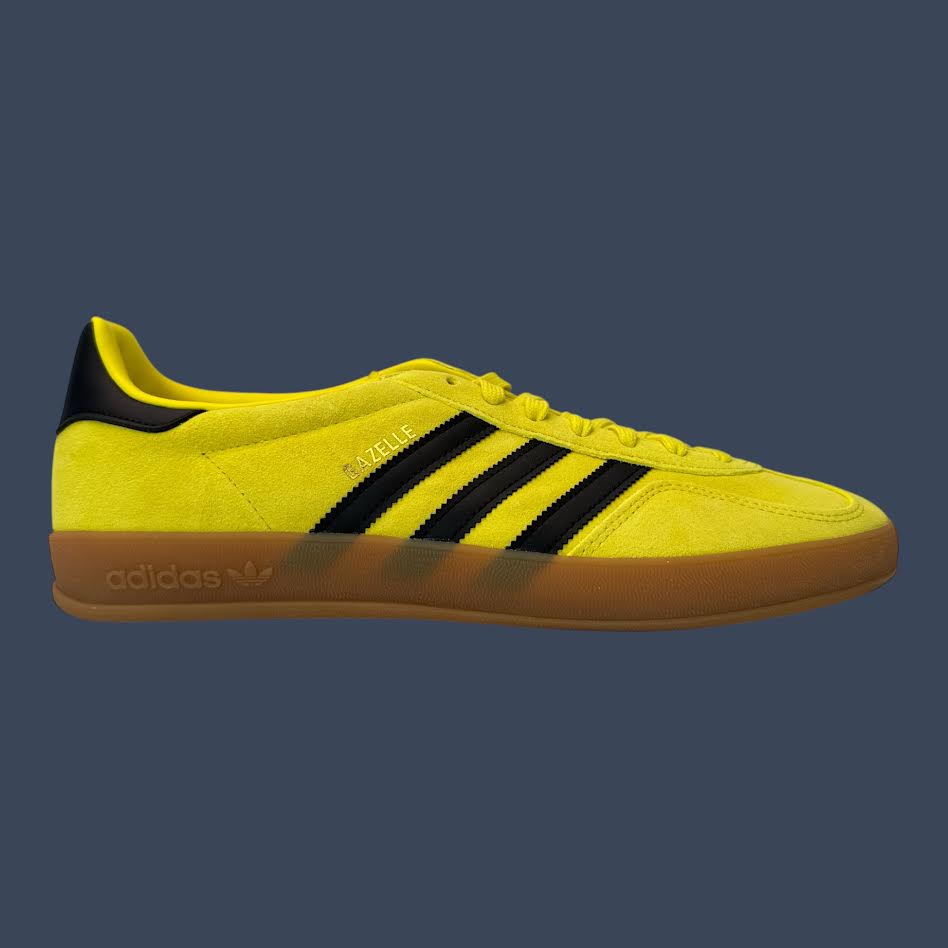 Adidas Gazelle Indoor Yellow/Black – JR6303