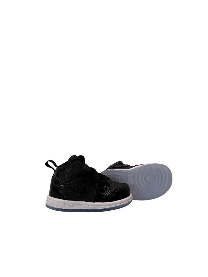 Toddler Jordan 1 Mid SE Black Concord Size 5C DV1338-004