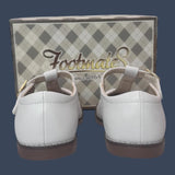 Footmates Children’s White Dress Shoes Size 12y – Style 2530