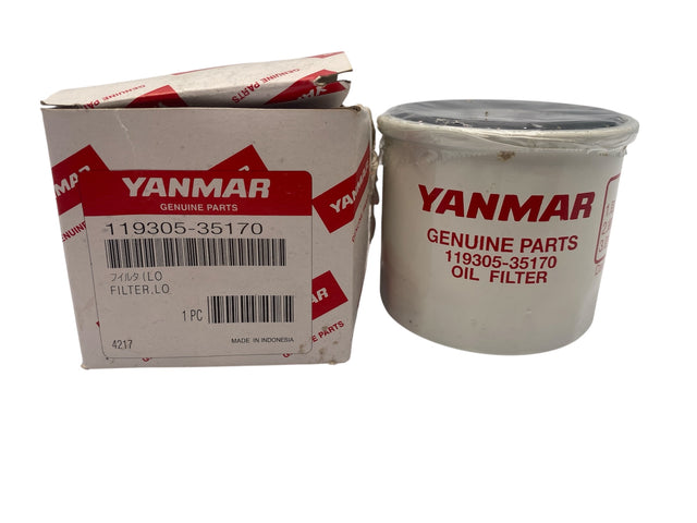 Yanmar 119305-35170 Oil Filter Assembly D68XL65 – Genuine OEM Diesel Engine Replacement